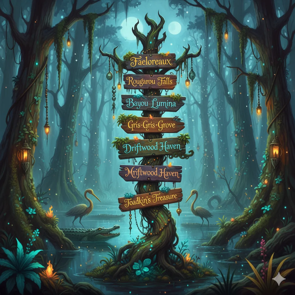 Fantasy Cajun-Inspired Names