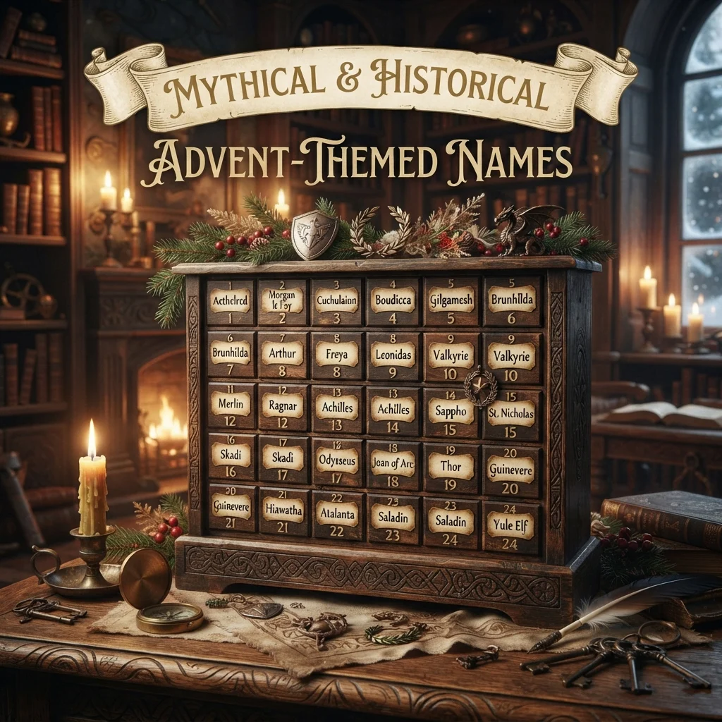 Mythical & Historical Advent-Themed Names