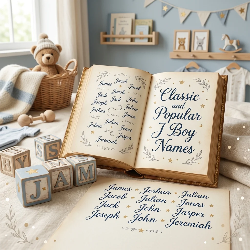 Classic and Popular "J" Boy Names