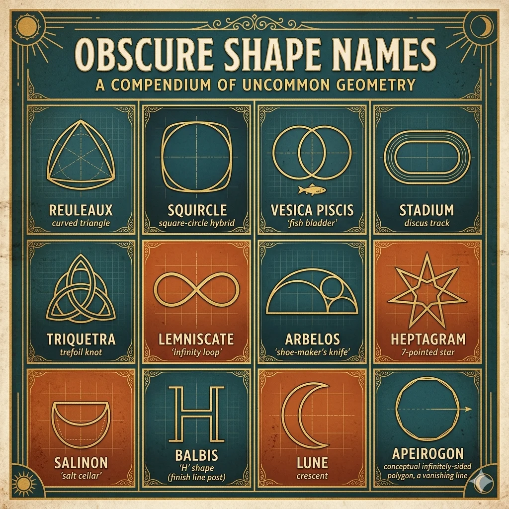 Obscure Shape Names