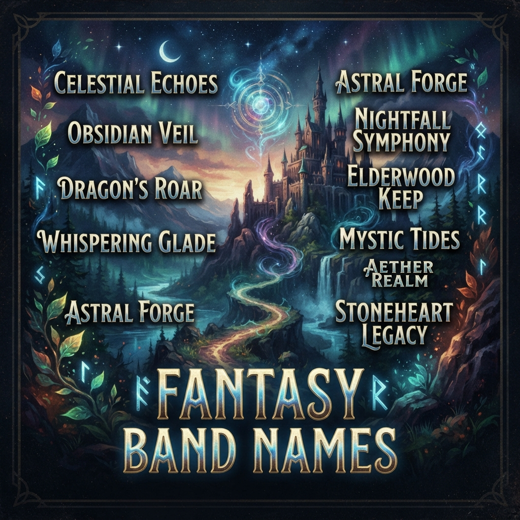 Fantasy Band Names