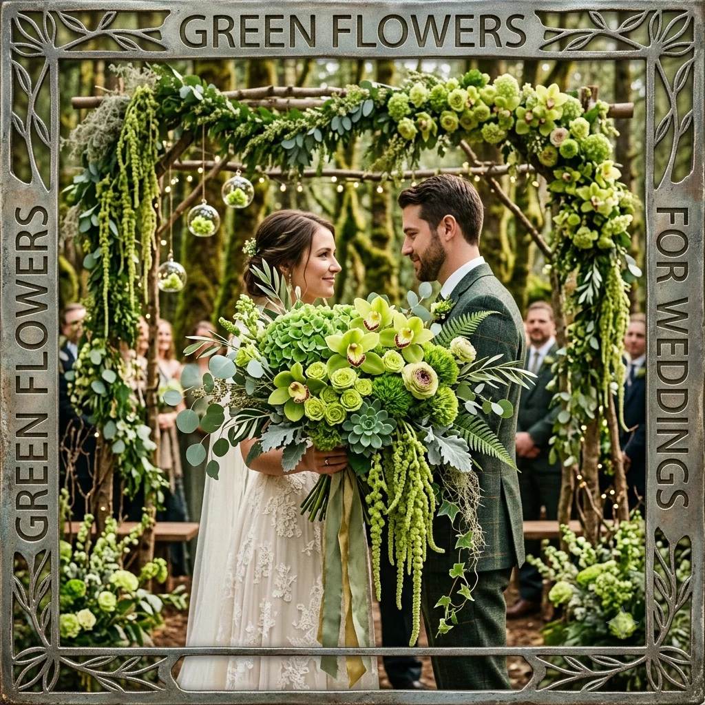 Green Flowers for Weddings