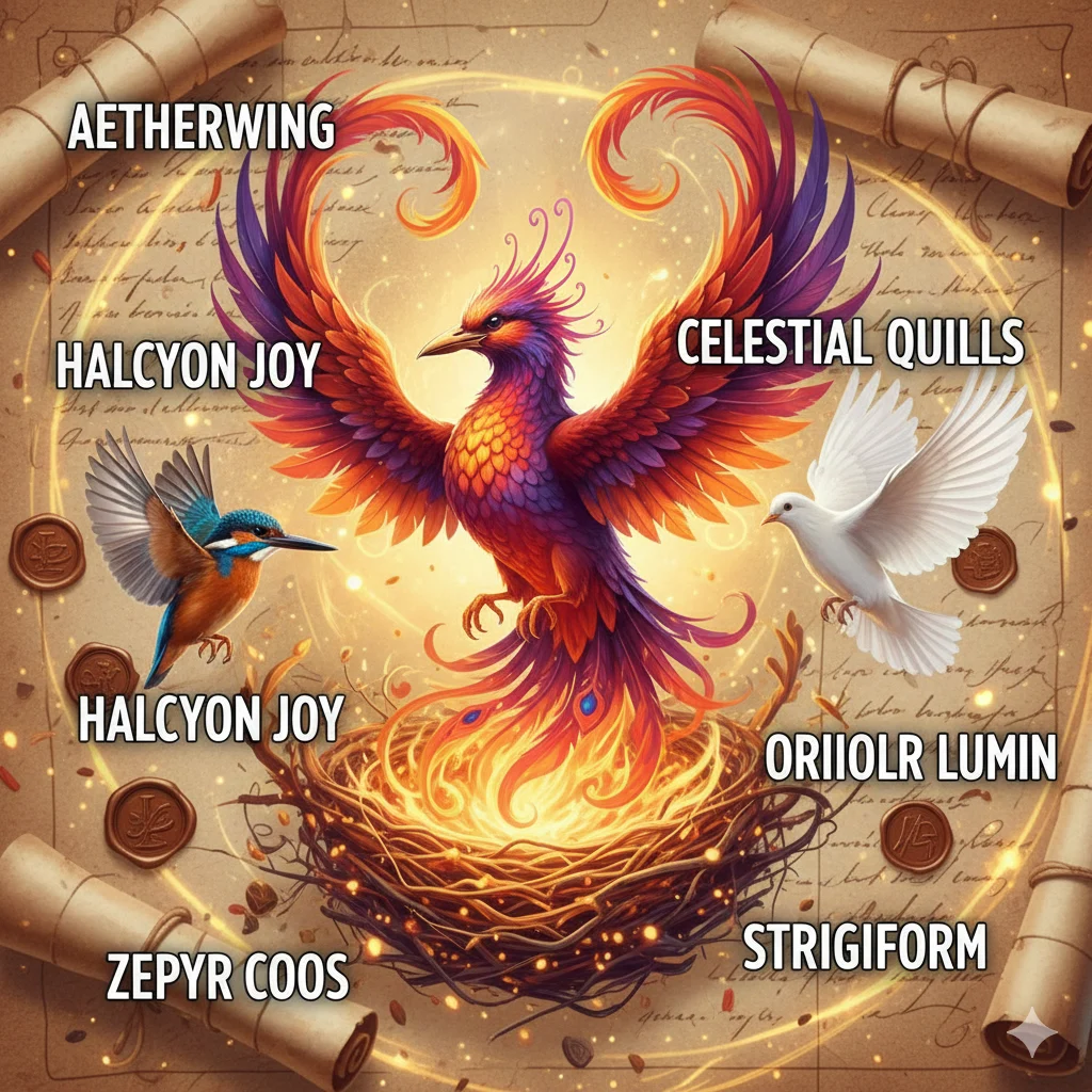 unique bird names with cool meanings