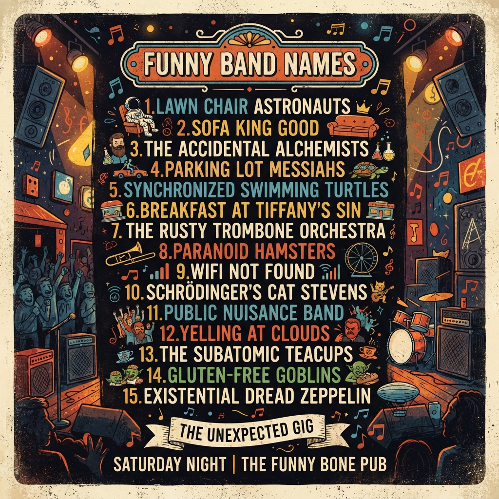 Funny Band Names