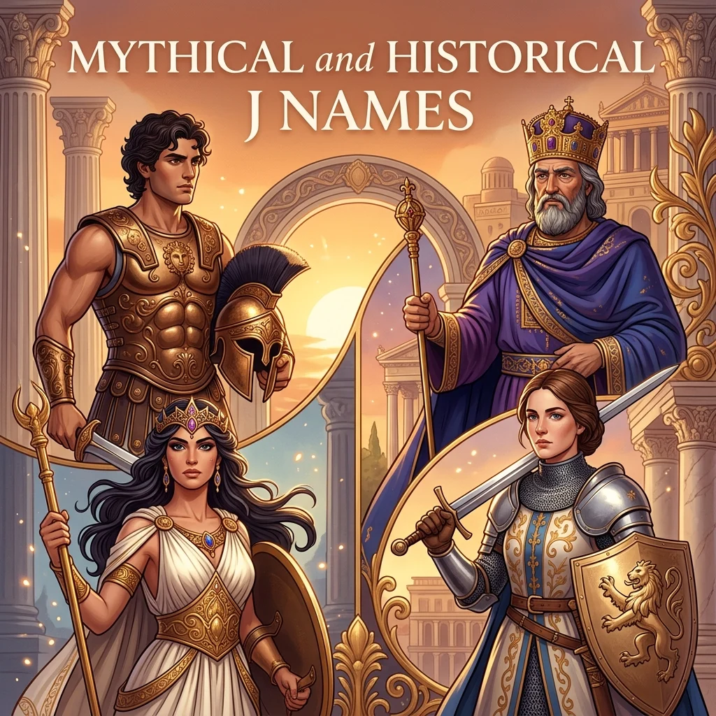 Mythical and Historical "J" Names