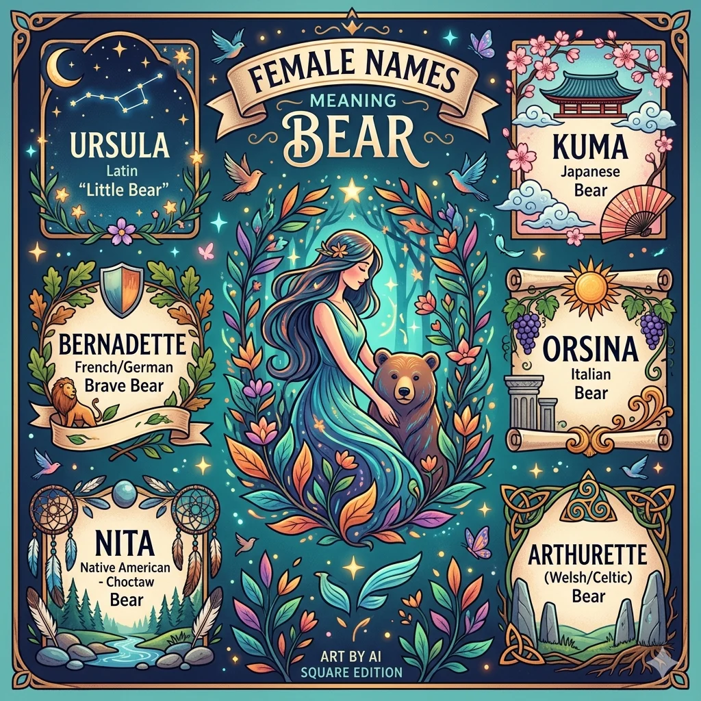 Female Names Meaning Bear