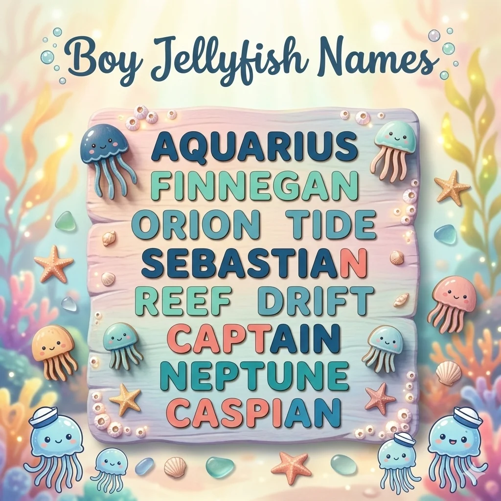Boy Jellyfish Names