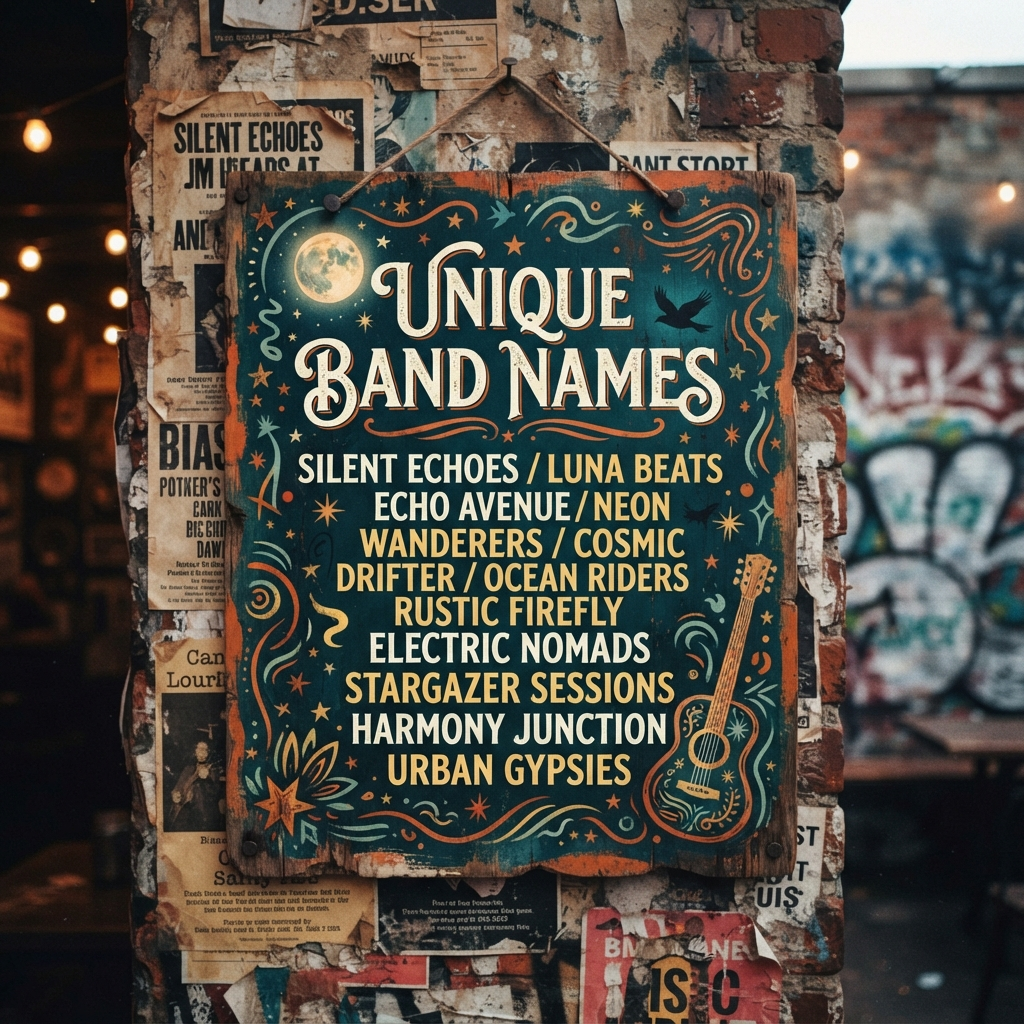 Unique Band Names