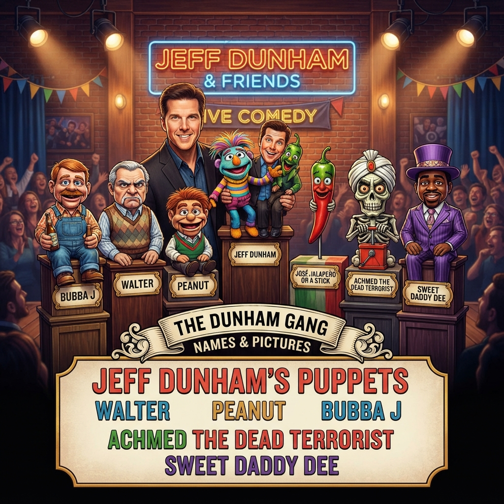 Jeff Dunham Puppets Names and Pictures