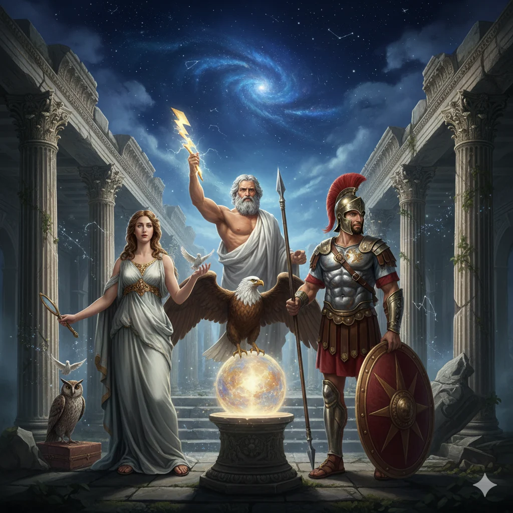 roman mythology names