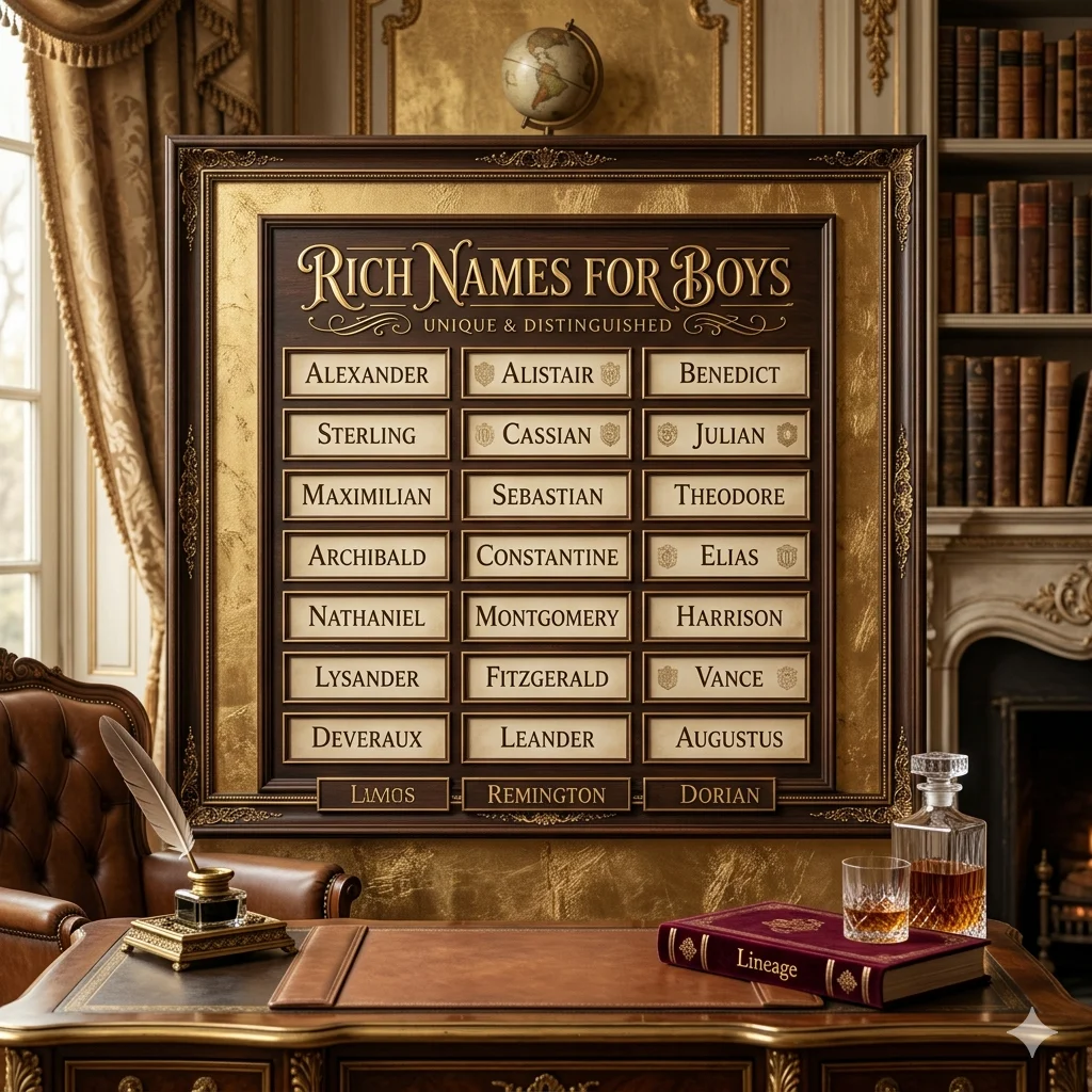 Rich Names for Boys