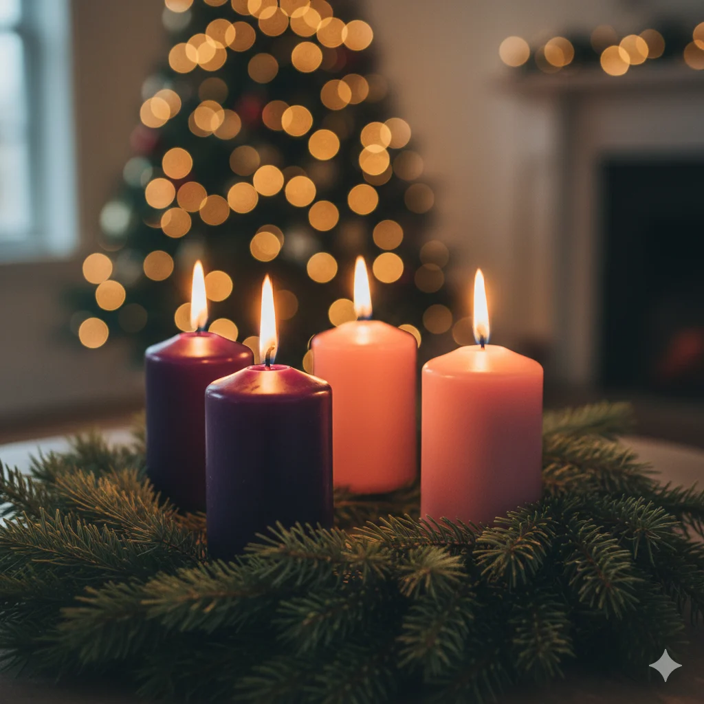 4 candles of advent names