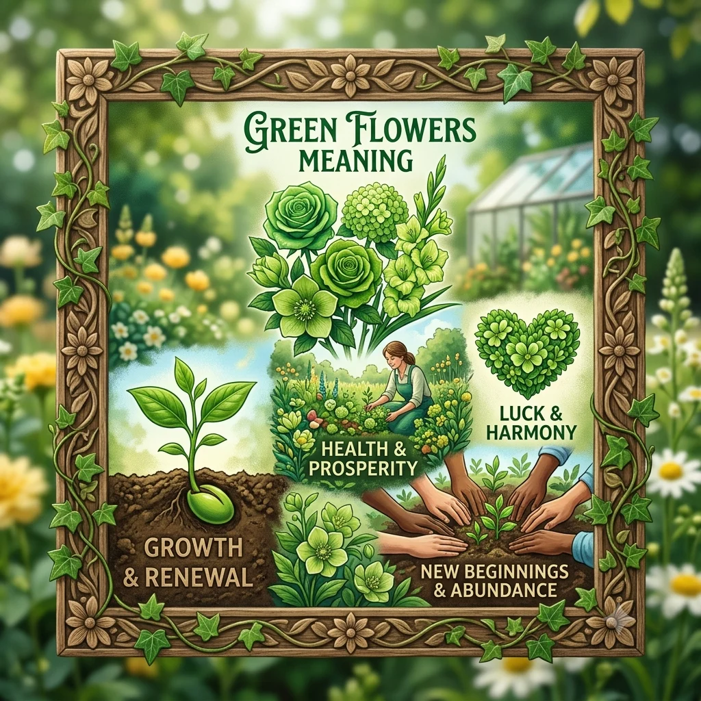 Green Flowers Meaning