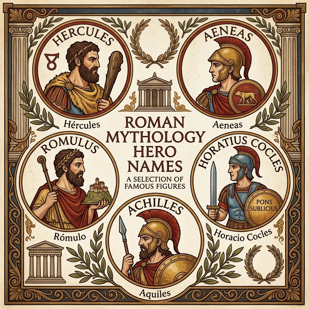 Roman Mythology Hero Names