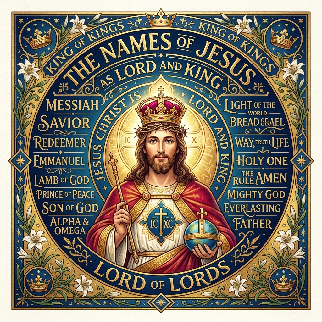 The Names of Jesus as Lord and King