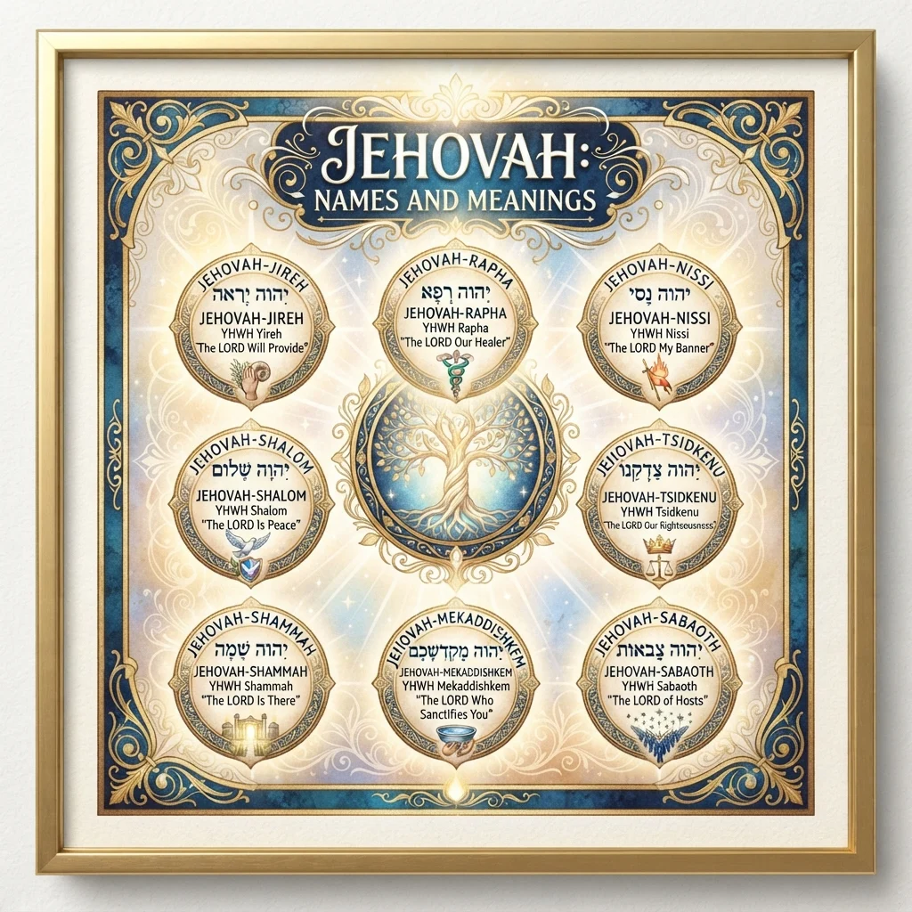 Jehovah Names and Meaning