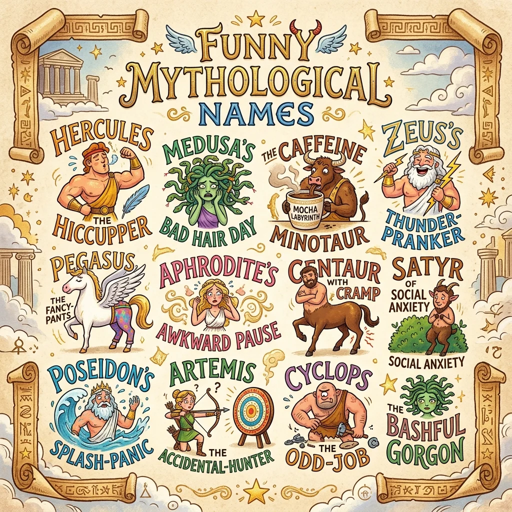 Funny Mythological Names