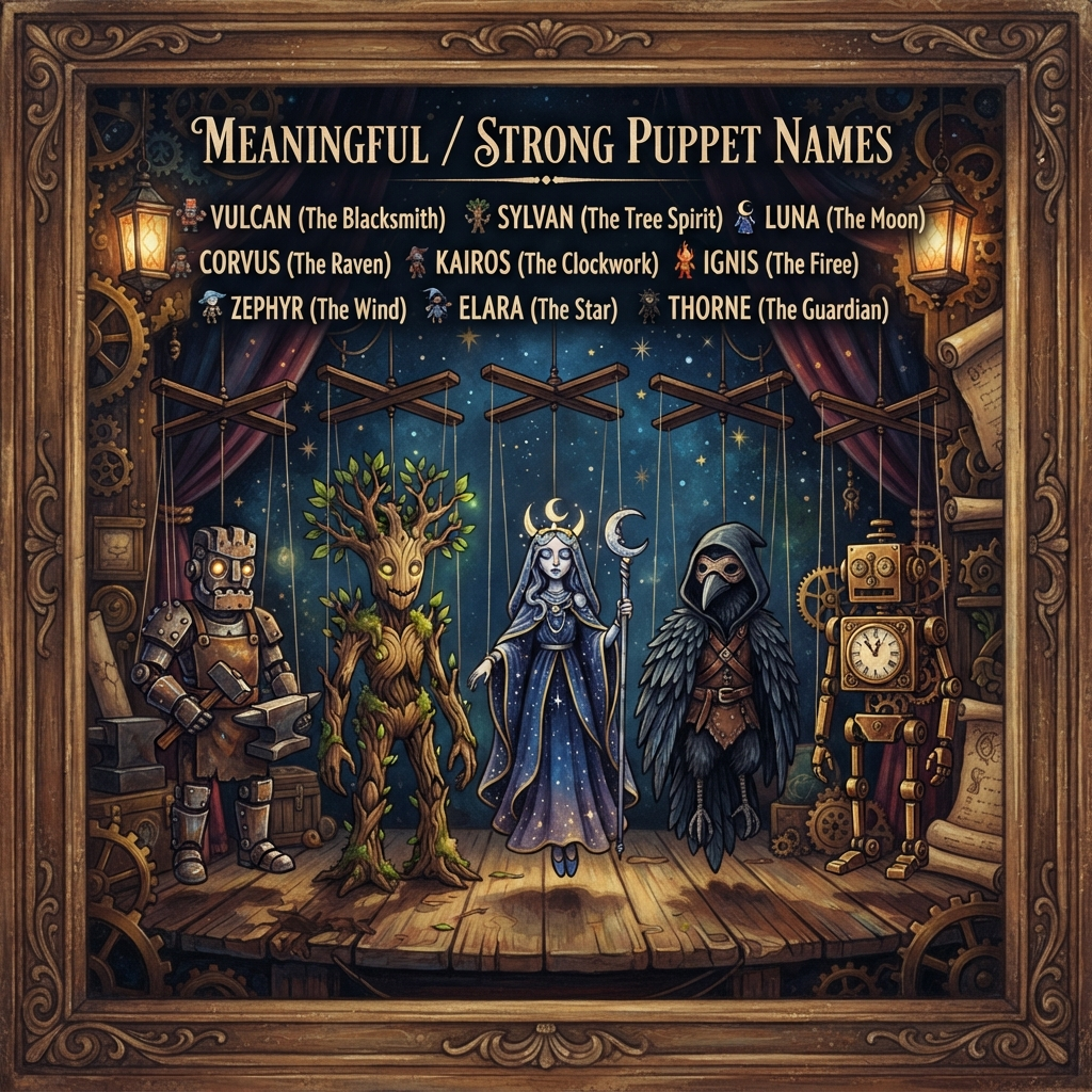 Meaningful / Strong Puppet Names
