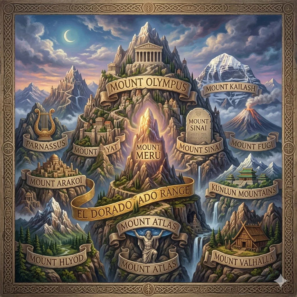 Mythical and Historical Mountain Names