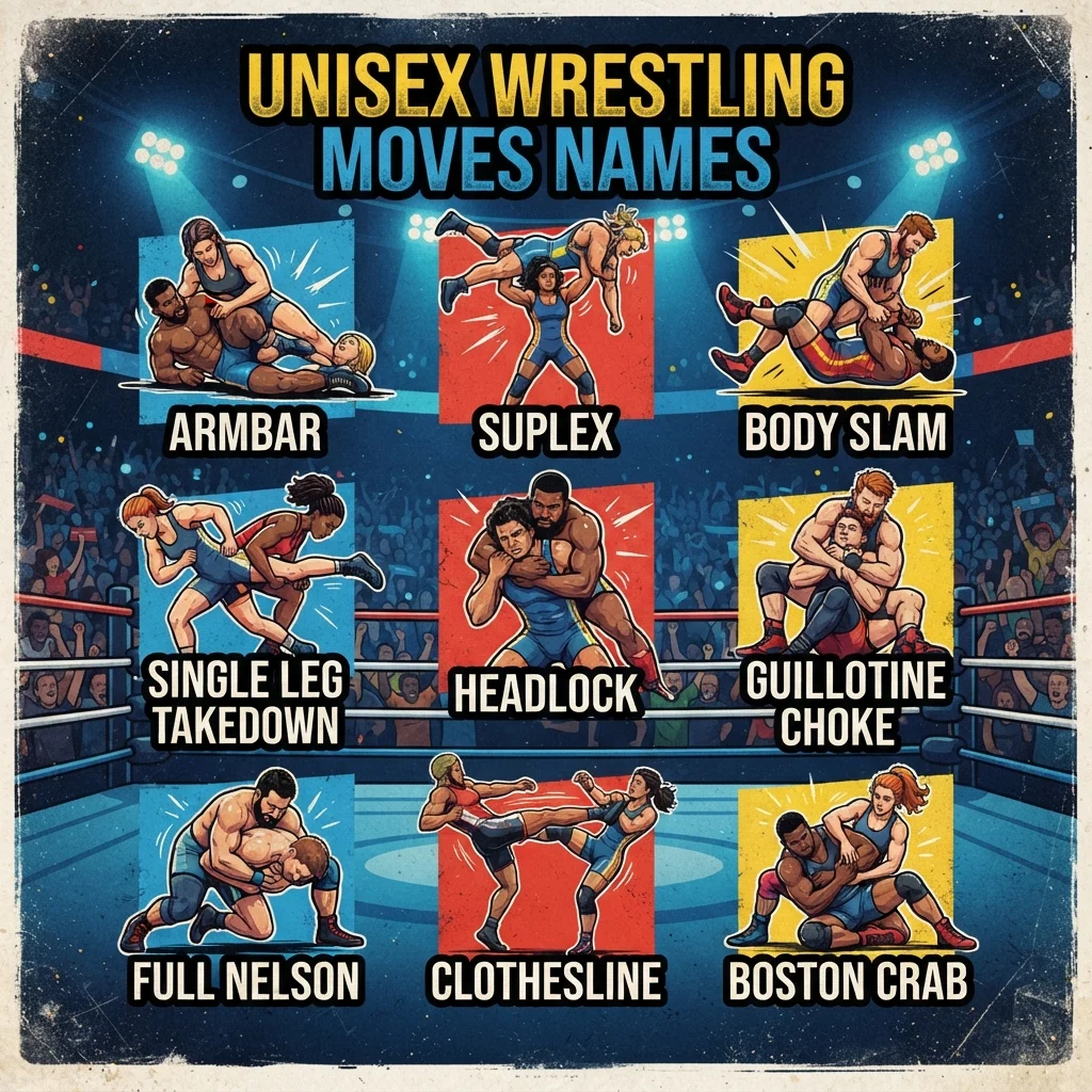Aerial Specialist Wrestling Names