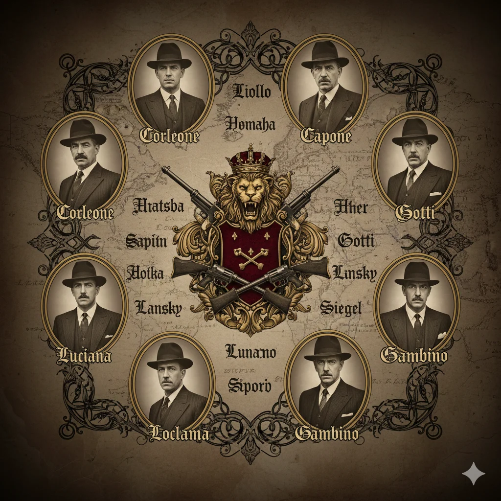 Mythical / Historical Mafia Last Names