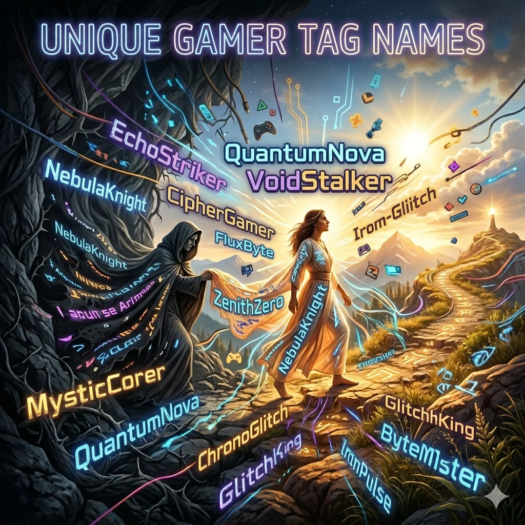 Unique Gamer Tag Names
