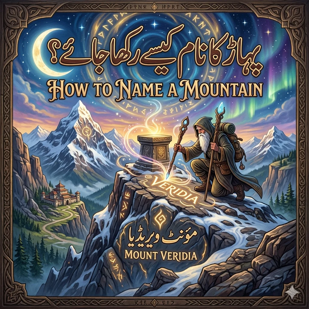 How to Name a Mountain