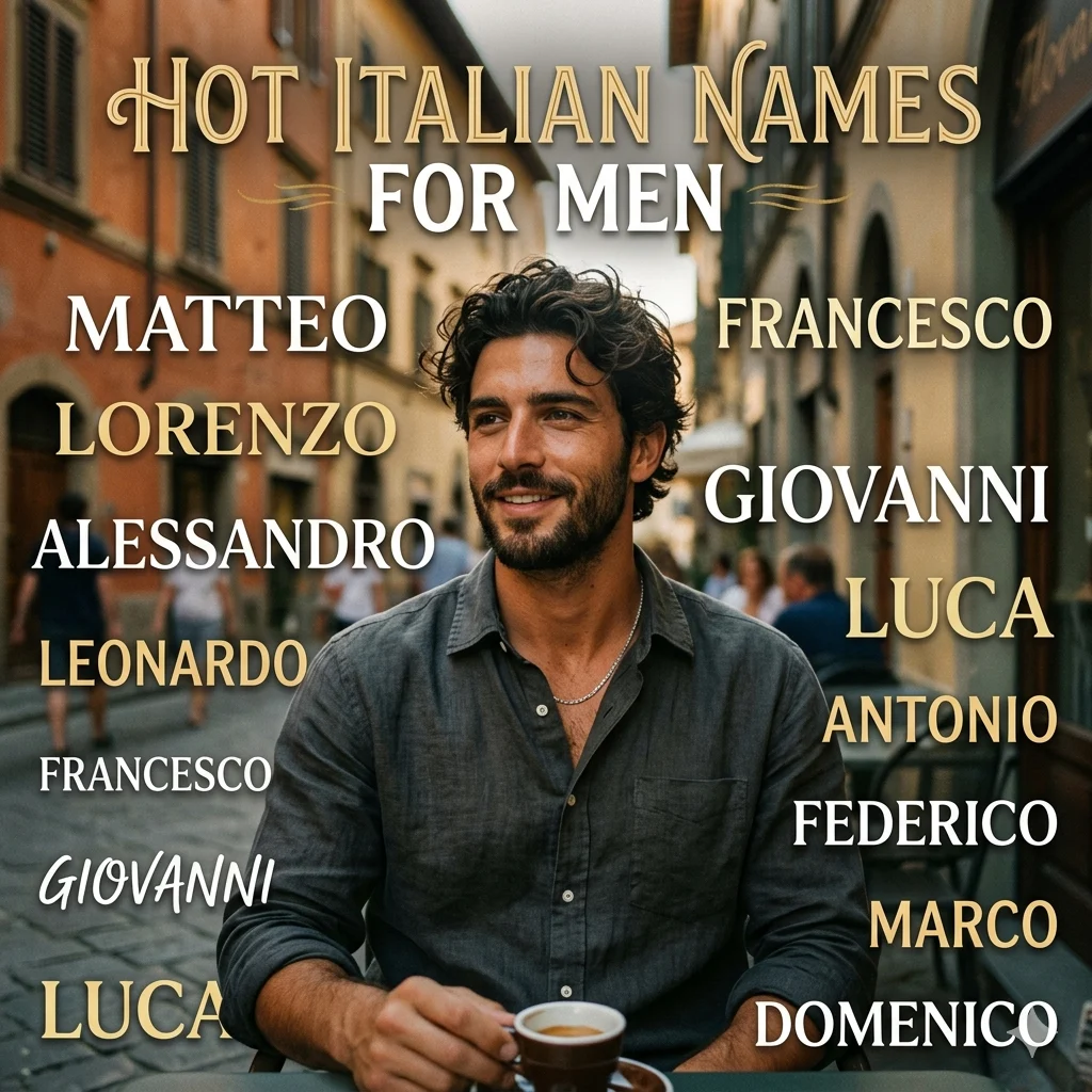 Hot Italian Names for Men