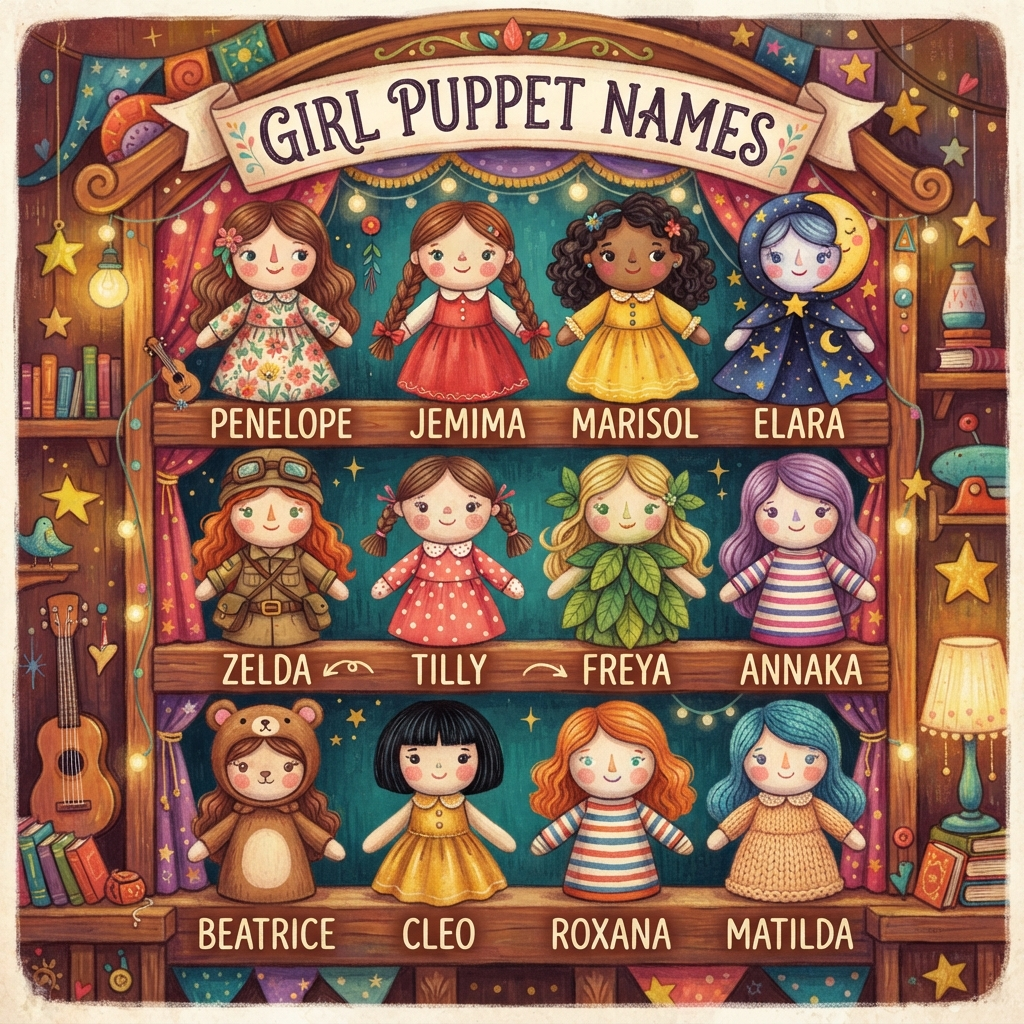 Girl Puppet Names