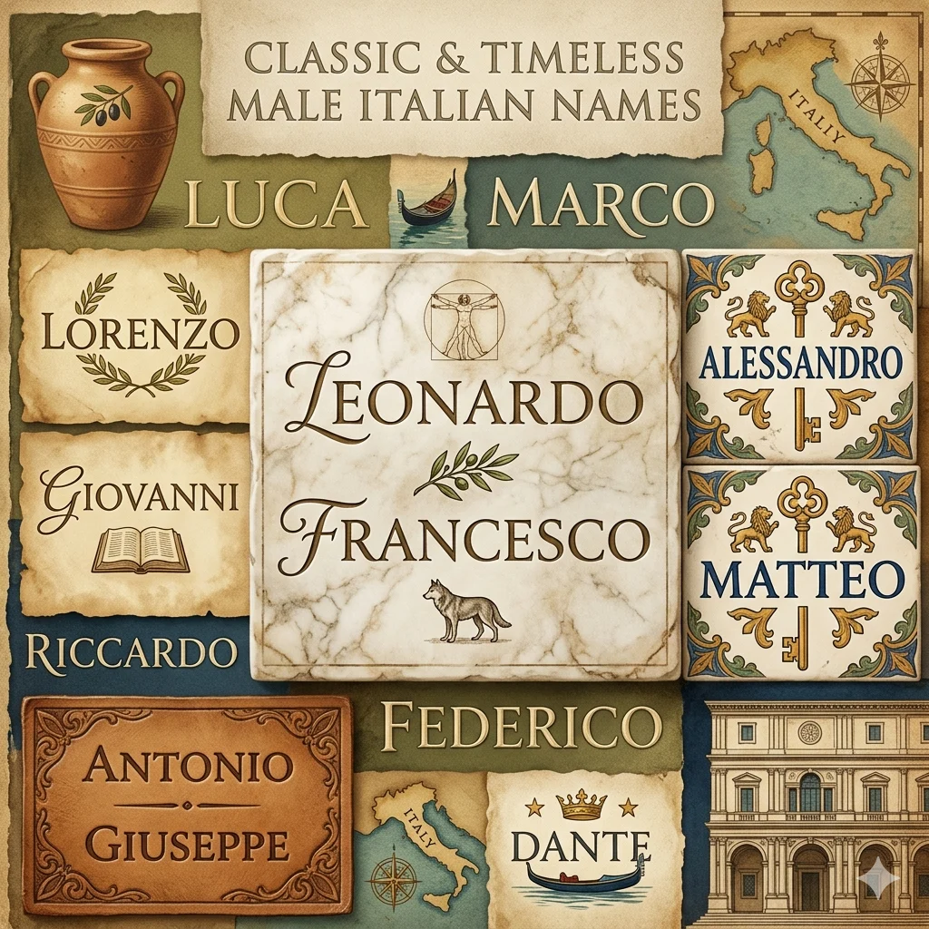 Classic and Timeless Male Italian Names