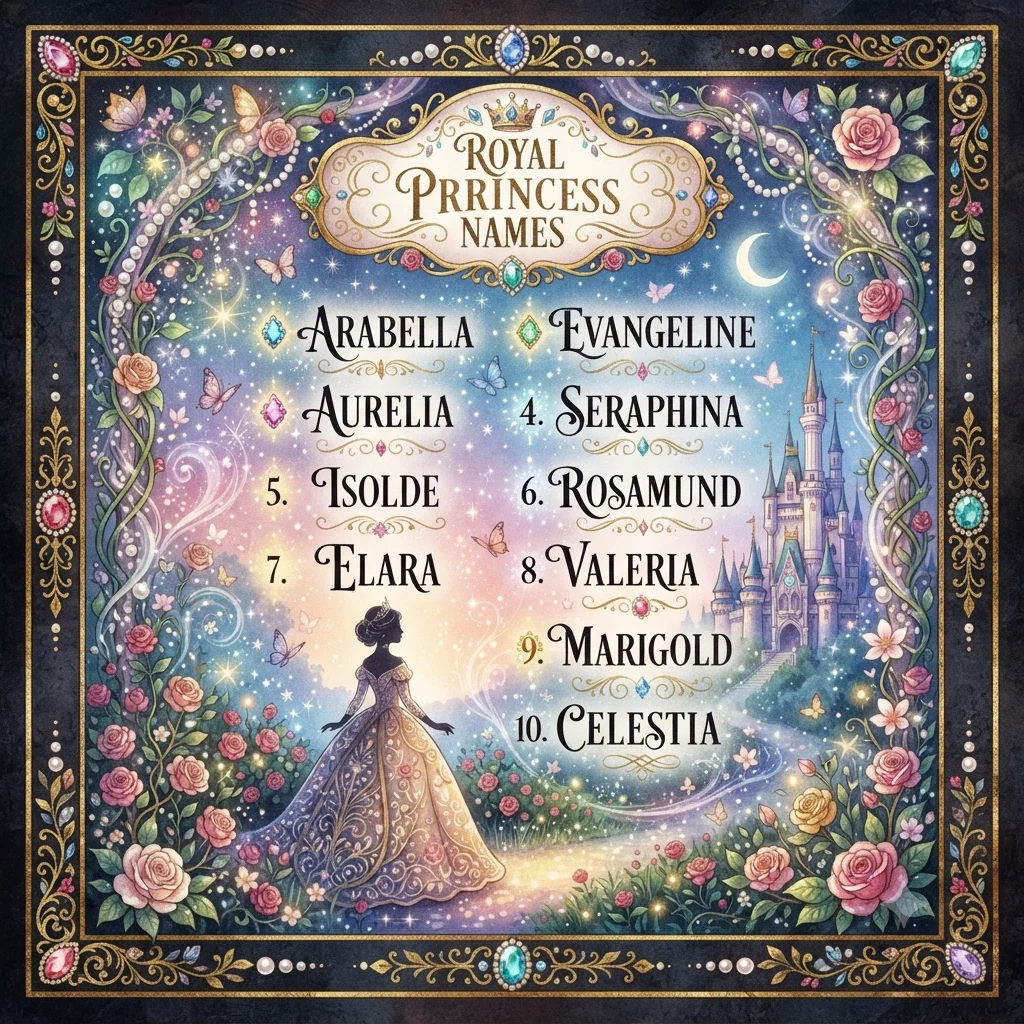 10 Princess Names