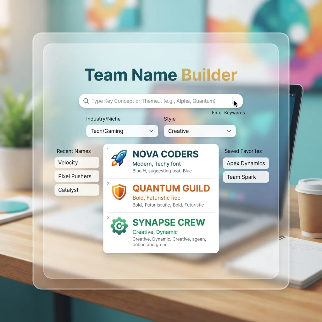 Team Name Builder