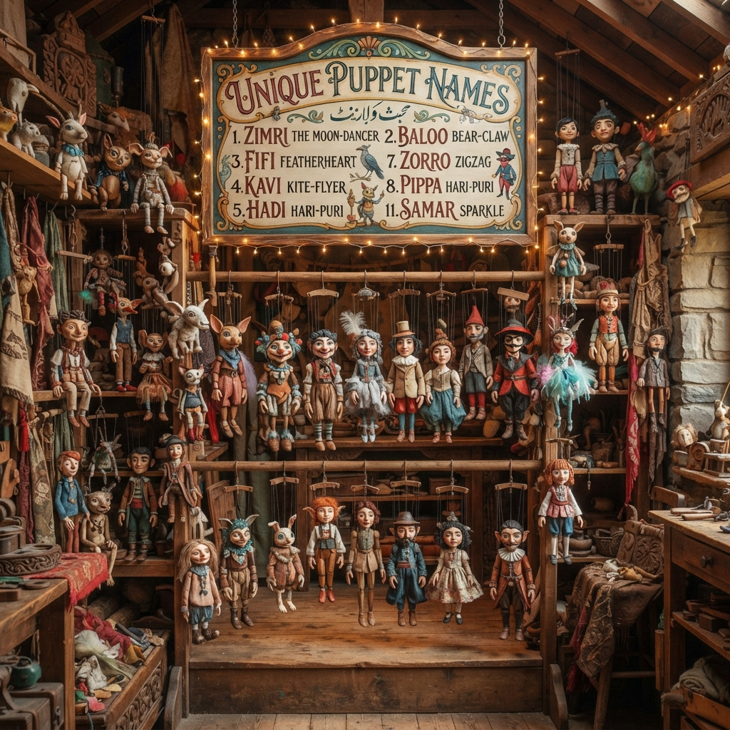 Unique Puppet Names