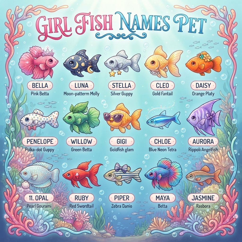Girl Fish Names Pet