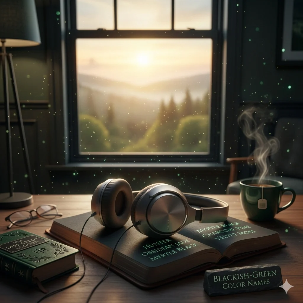 Blackish Green Color Names