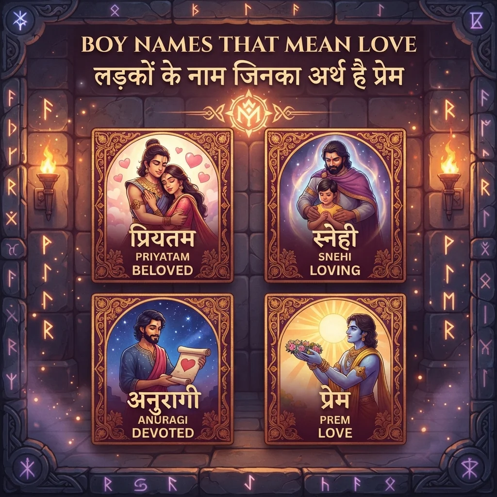 Boy Names That Mean Love