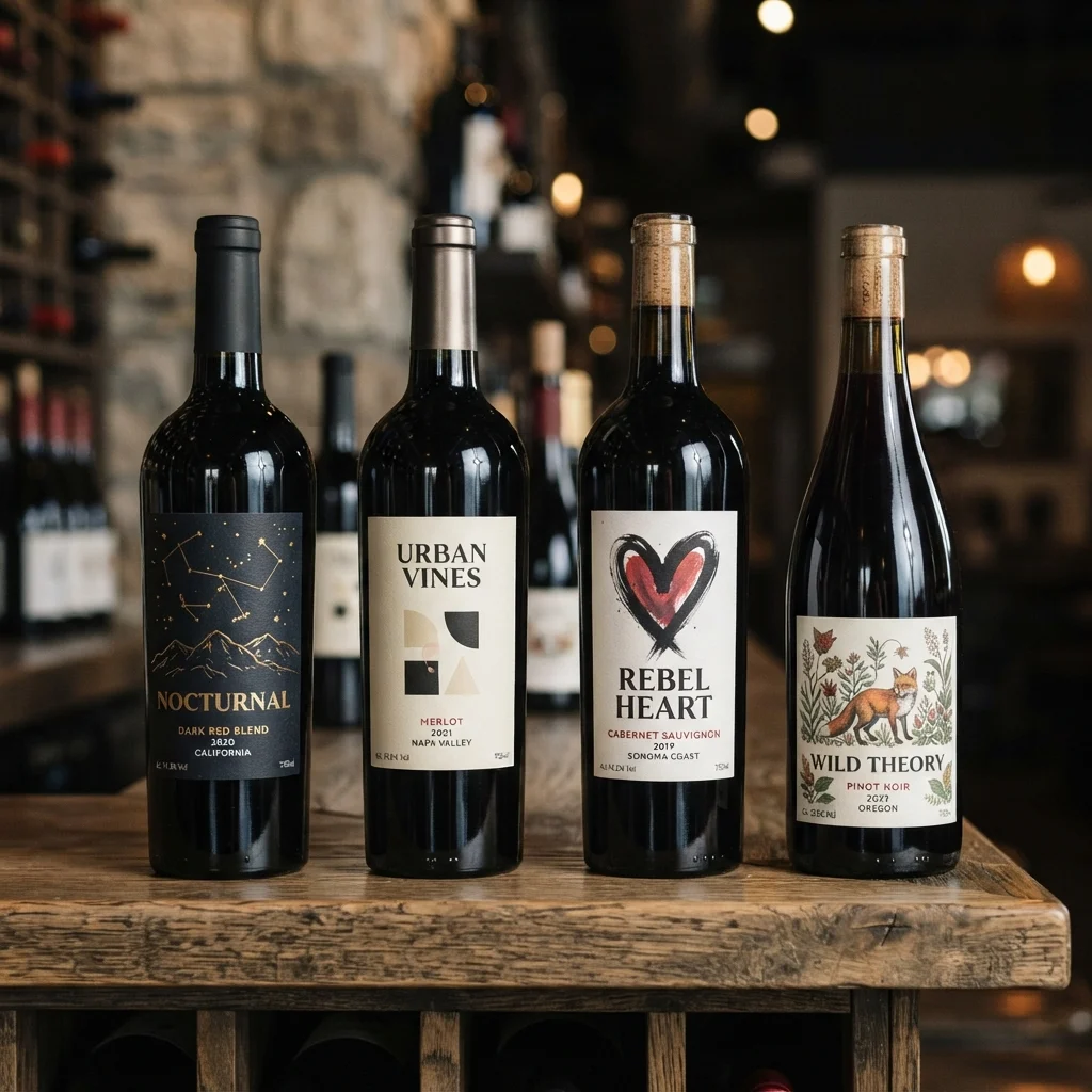 Trendy / Modern Red Wine Names