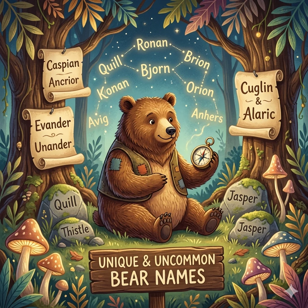 Unique & Uncommon Bear Names