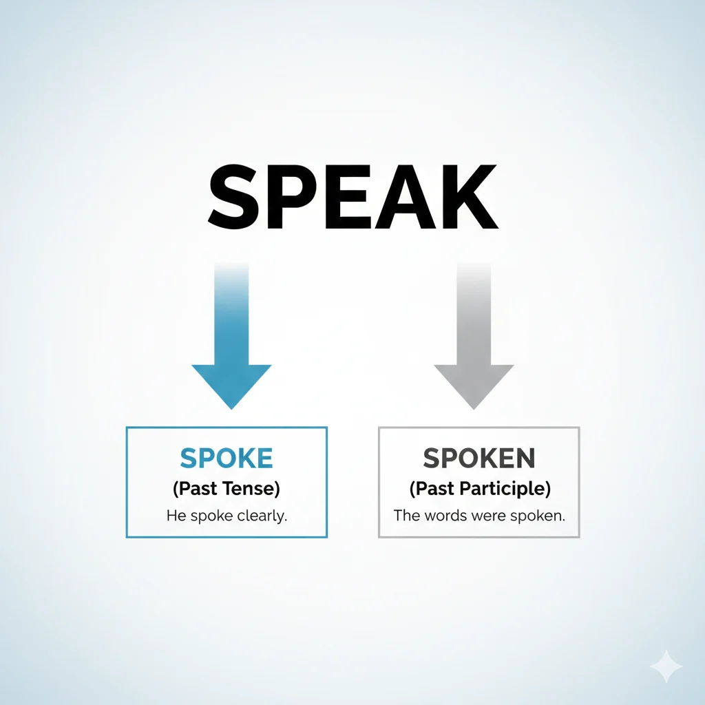 spoke / spoken
