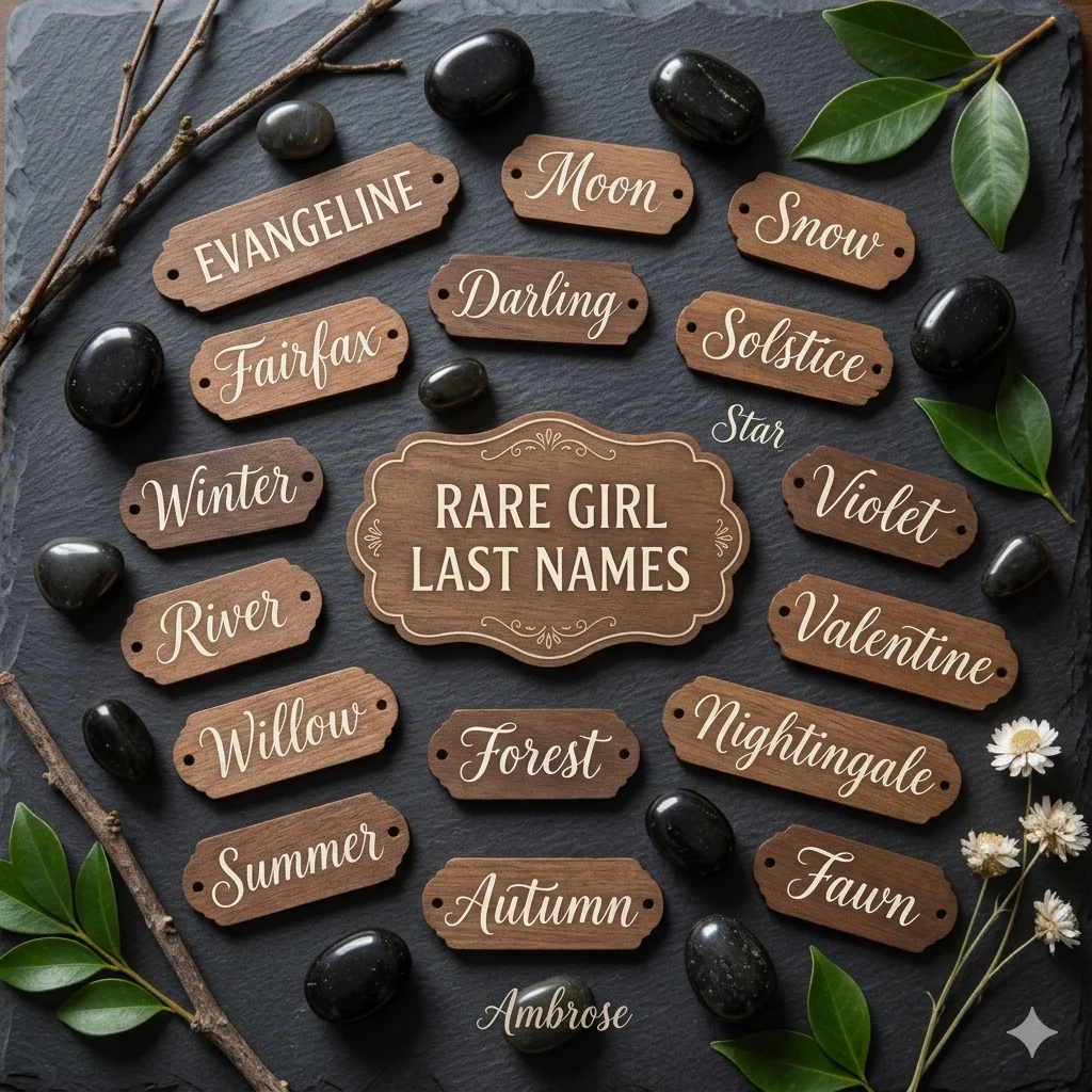 Rare Girl Last Names