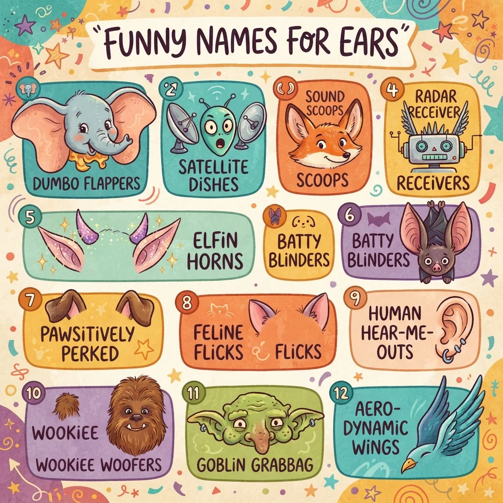 Funny Names for Ears