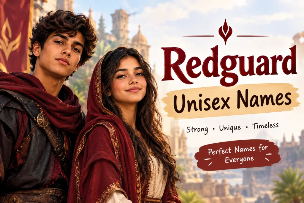 Redguard Unisex Names