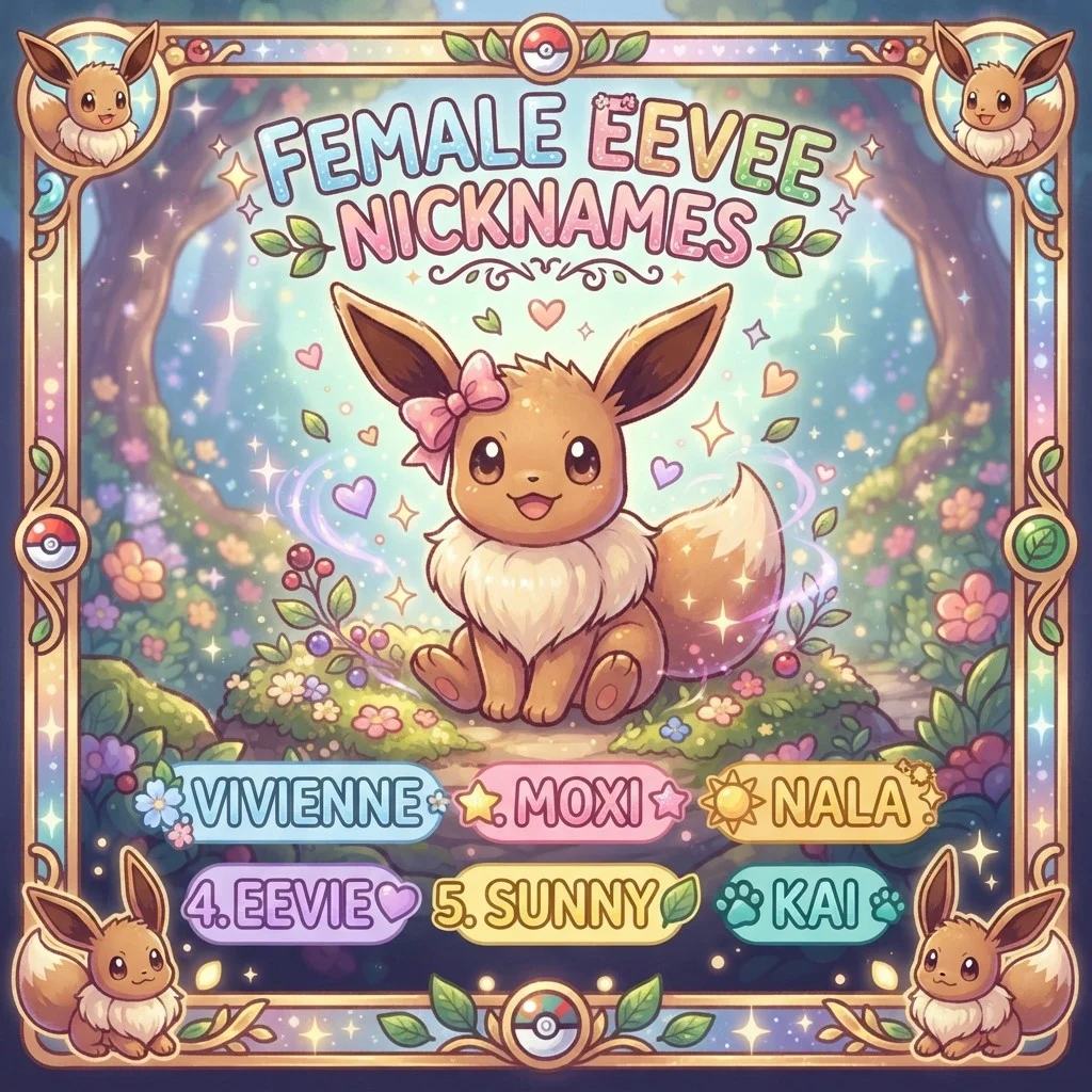 Female Eevee Nicknames