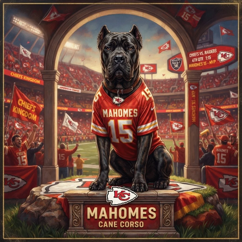 Patrick Mahomes Cane Corso