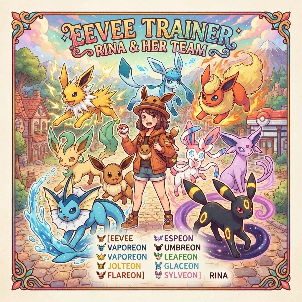 Eevee Trainer Names