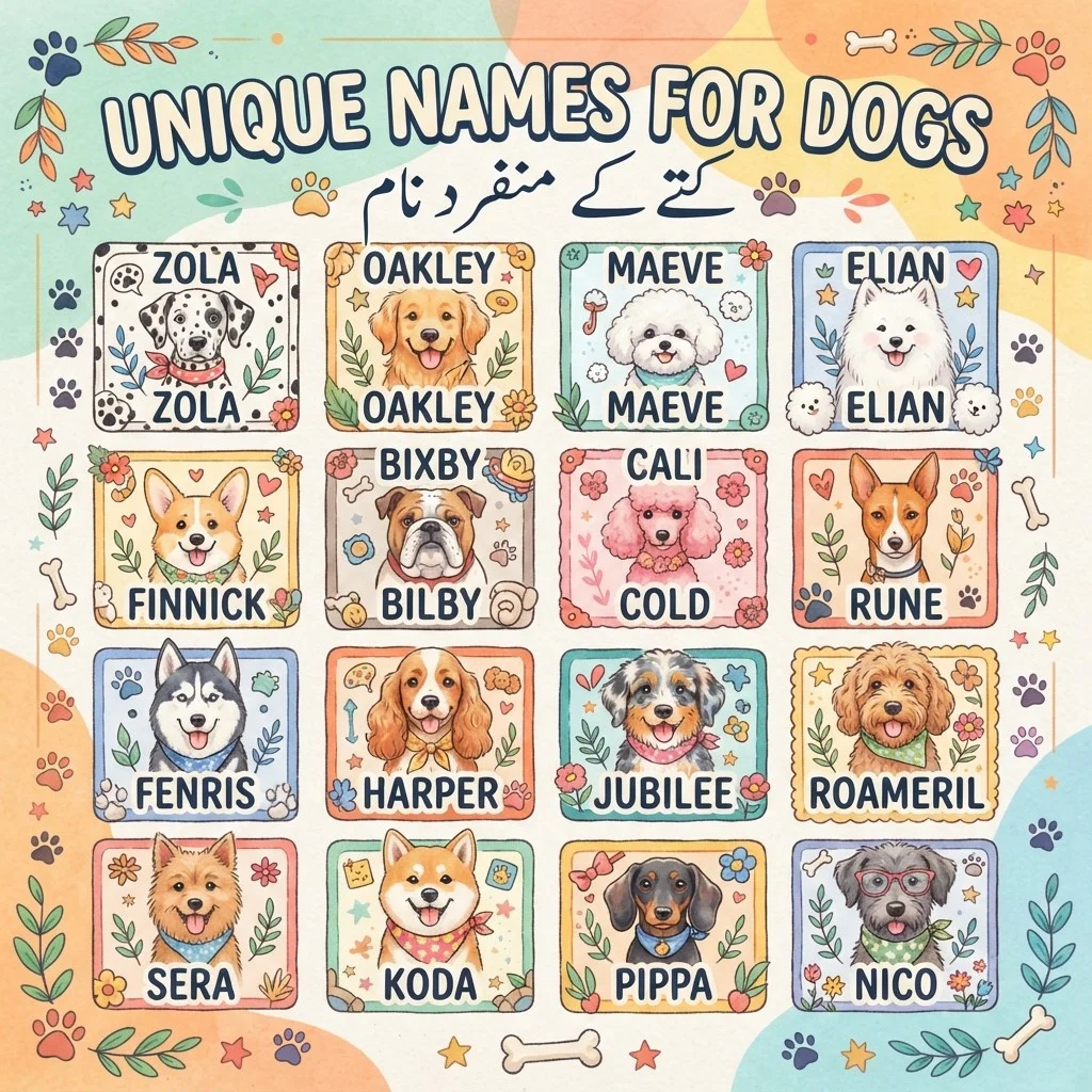 Unique Names for Dogs
