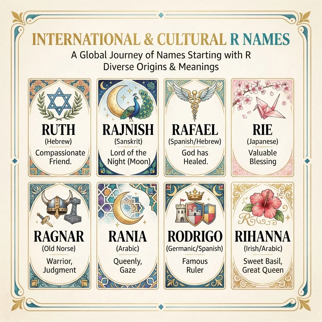 International and Cultural R Names