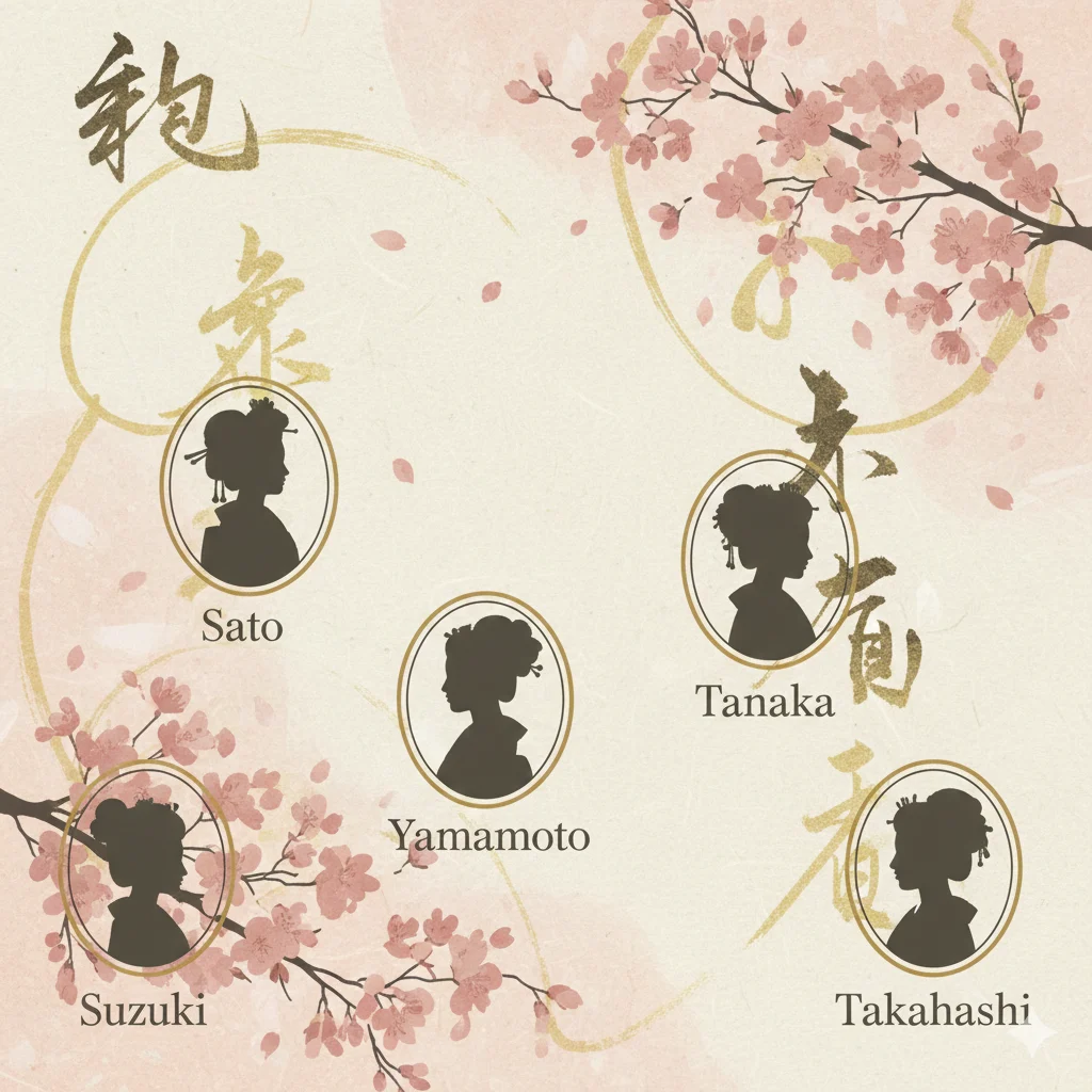 japanese girl last names