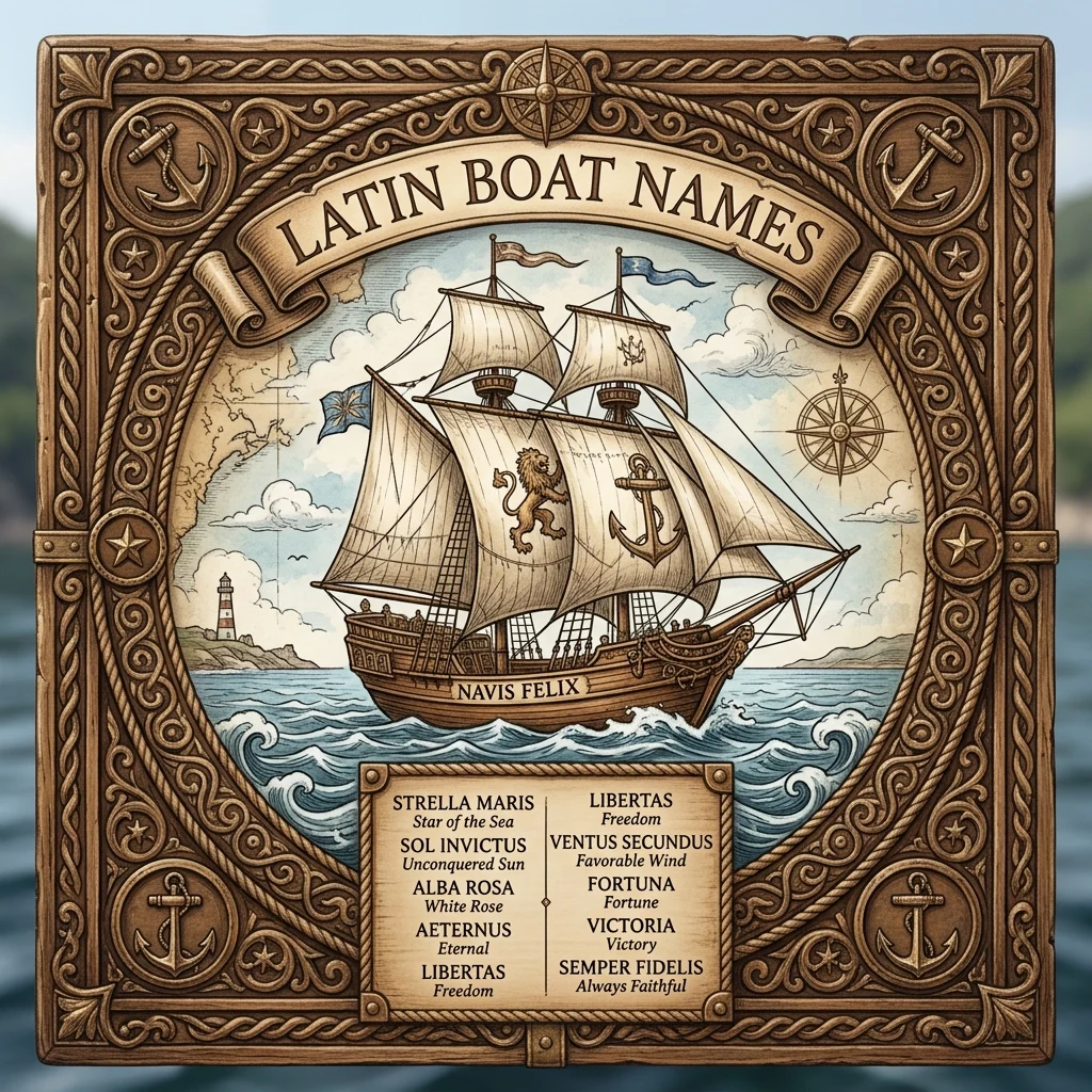 Latin Boat Names