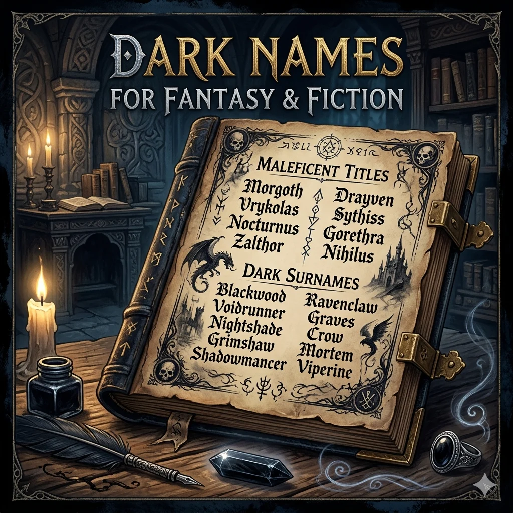 names with dark meanings